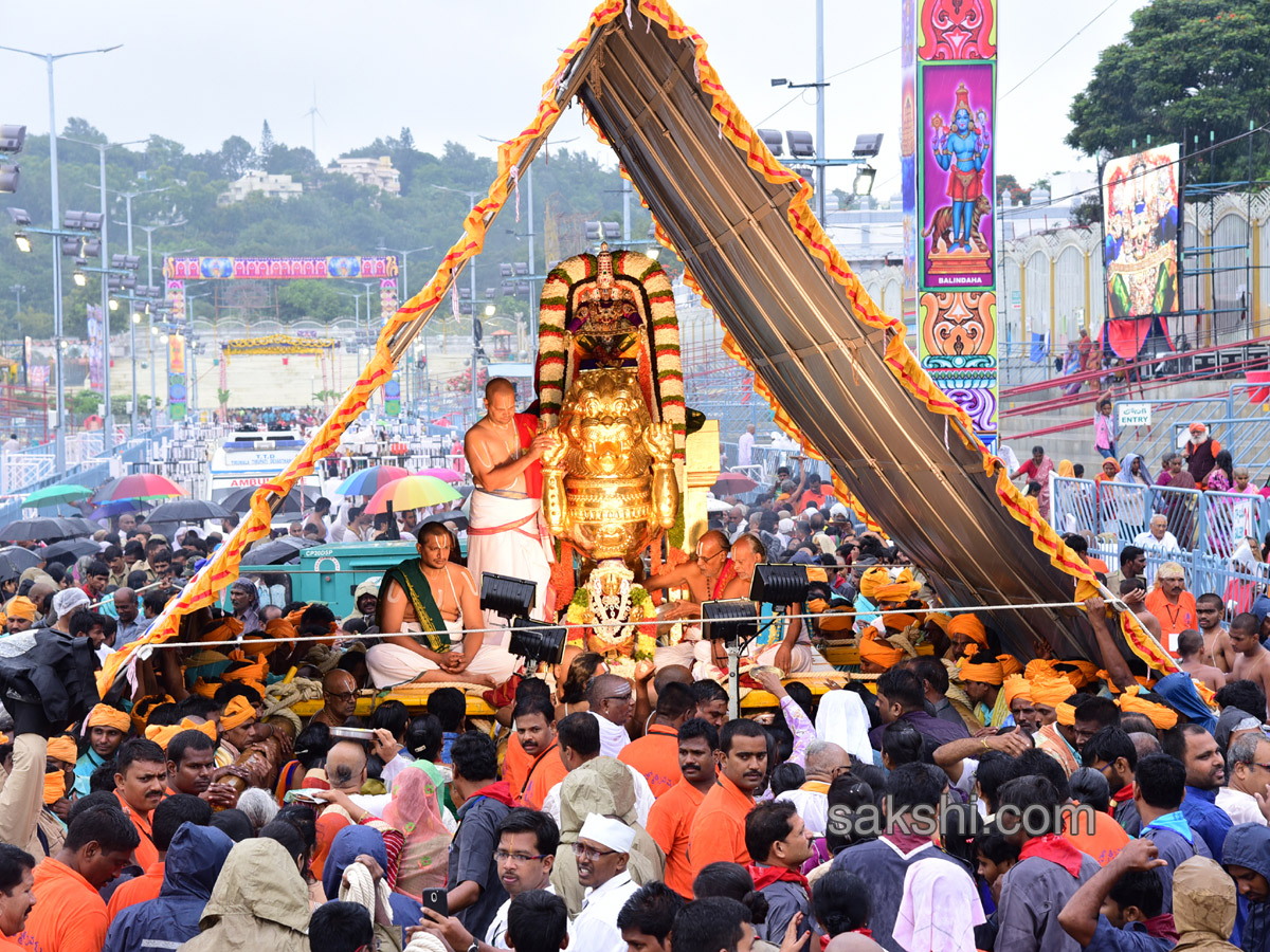 Simha Vahanam 3rd Day of Srivari Brahmotsavam5