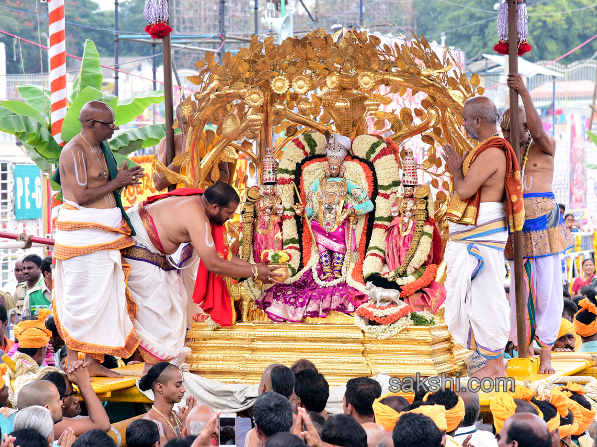 kalpavriksha vahanam 4th day of srivari brahmotsavam1