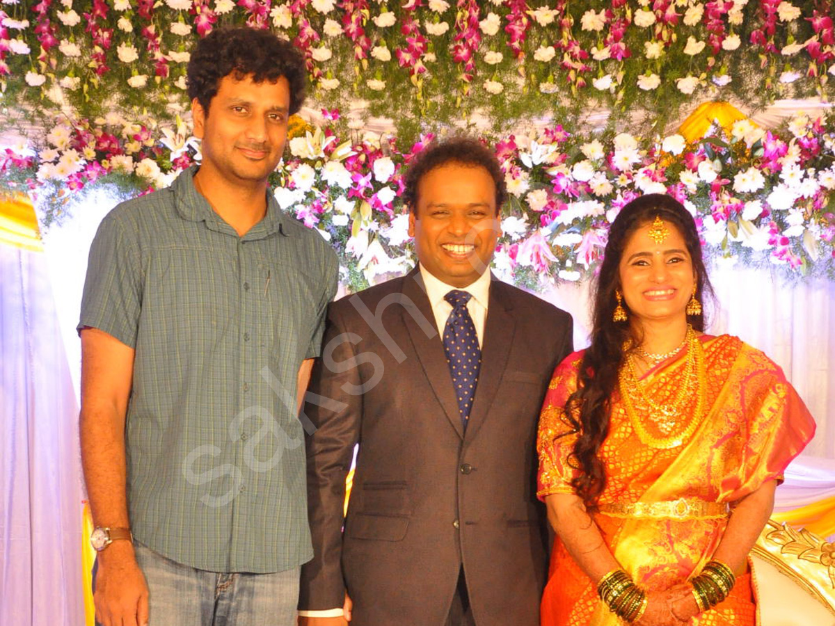 comedian harish Wedding reception14