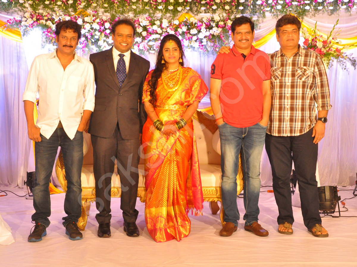 comedian harish Wedding reception15