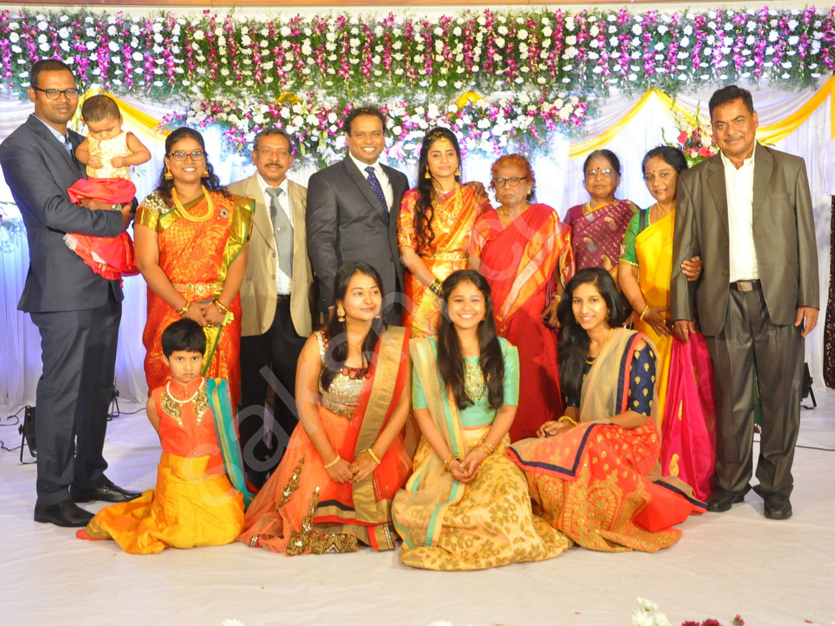 comedian harish Wedding reception18