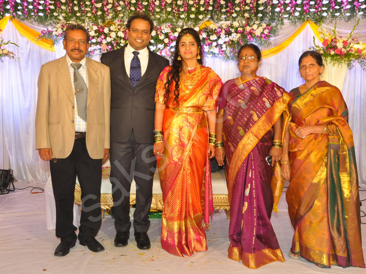 comedian harish Wedding reception19