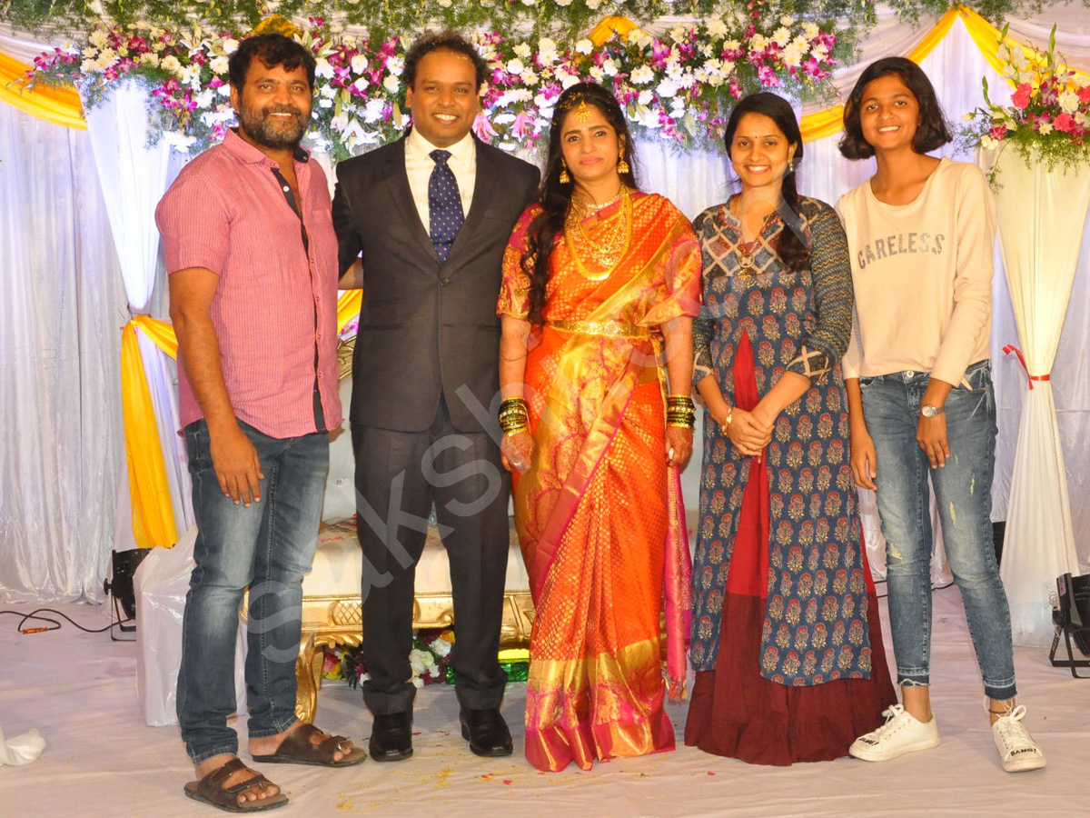 comedian harish Wedding reception3