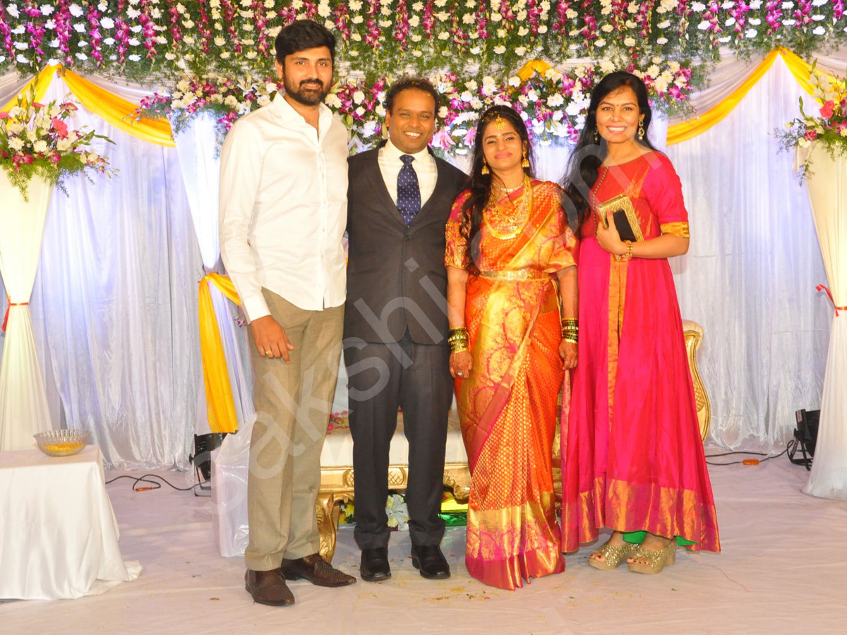 comedian harish Wedding reception20