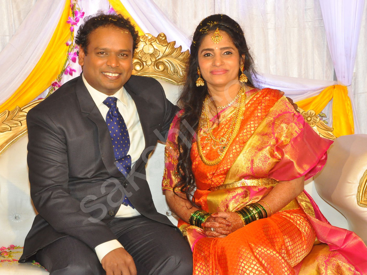 comedian harish Wedding reception21