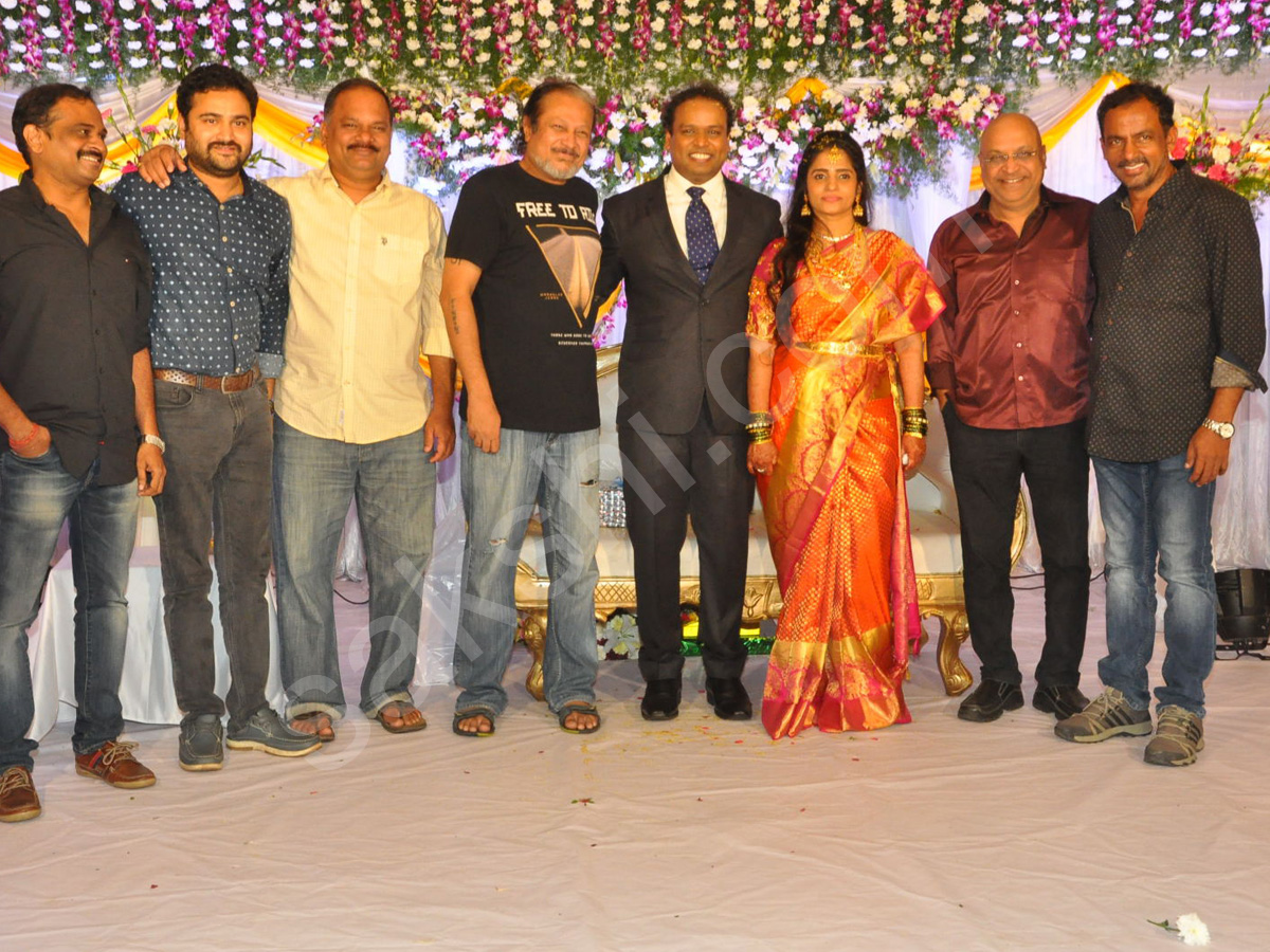 comedian harish Wedding reception22