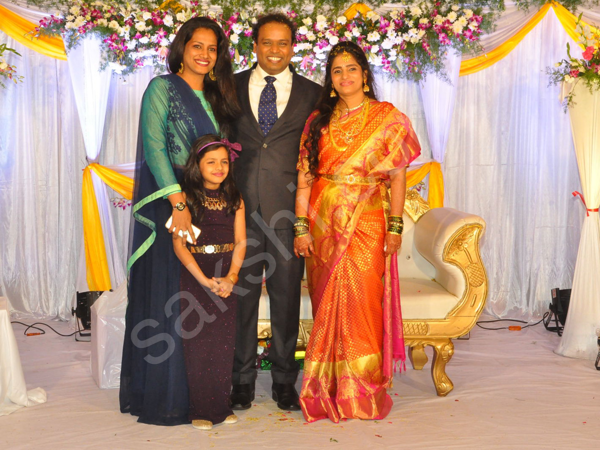 comedian harish Wedding reception23