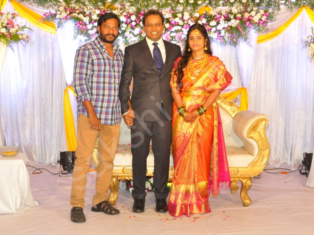 comedian harish Wedding reception25