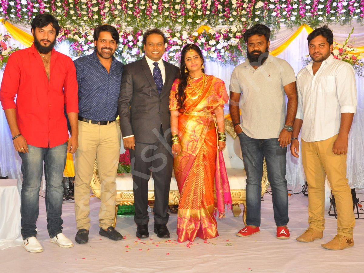 comedian harish Wedding reception26