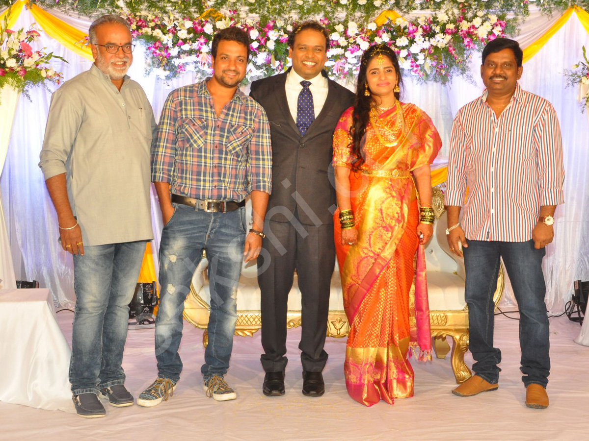 comedian harish Wedding reception27