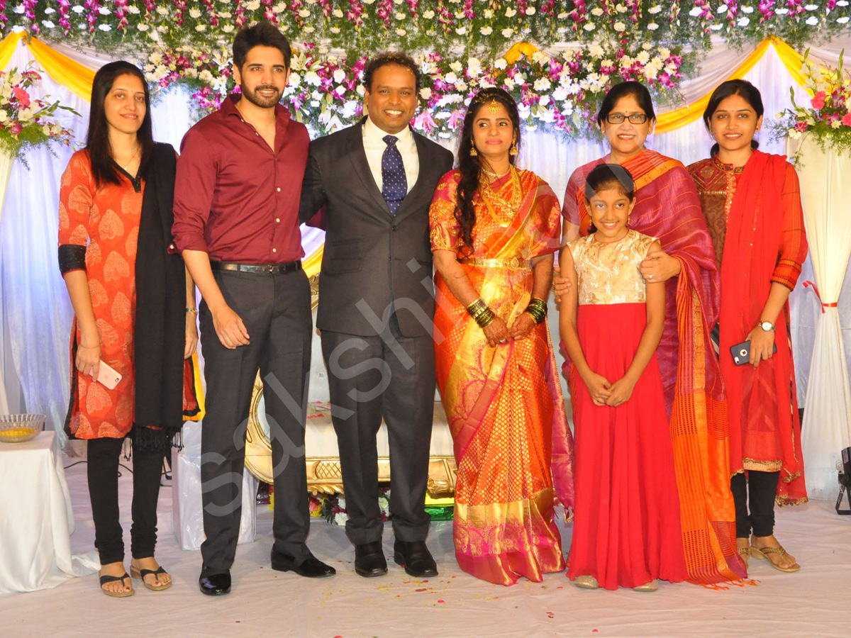 comedian harish Wedding reception1