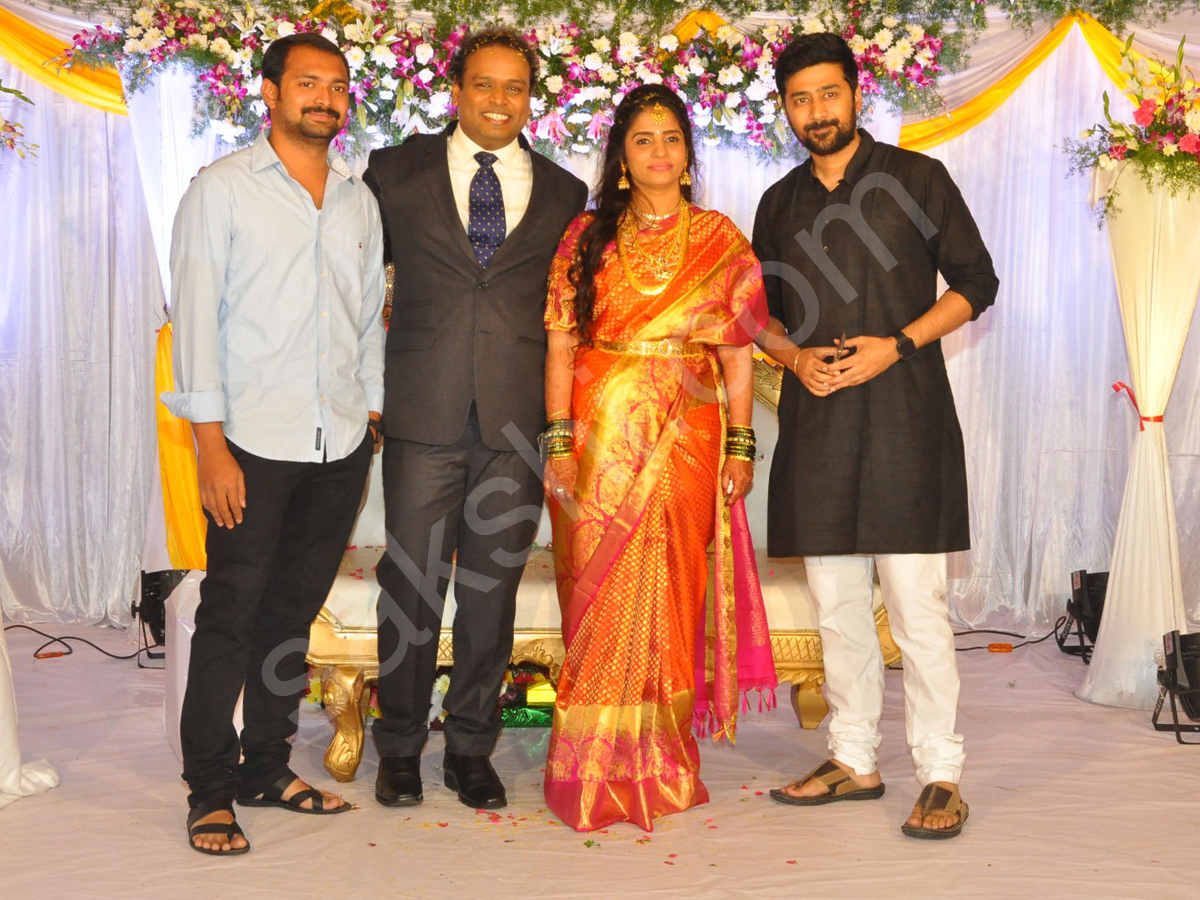 comedian harish Wedding reception5