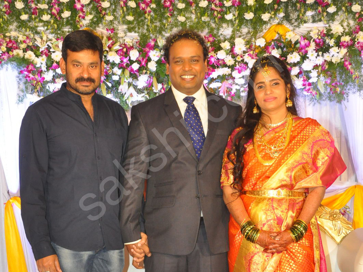 comedian harish Wedding reception6