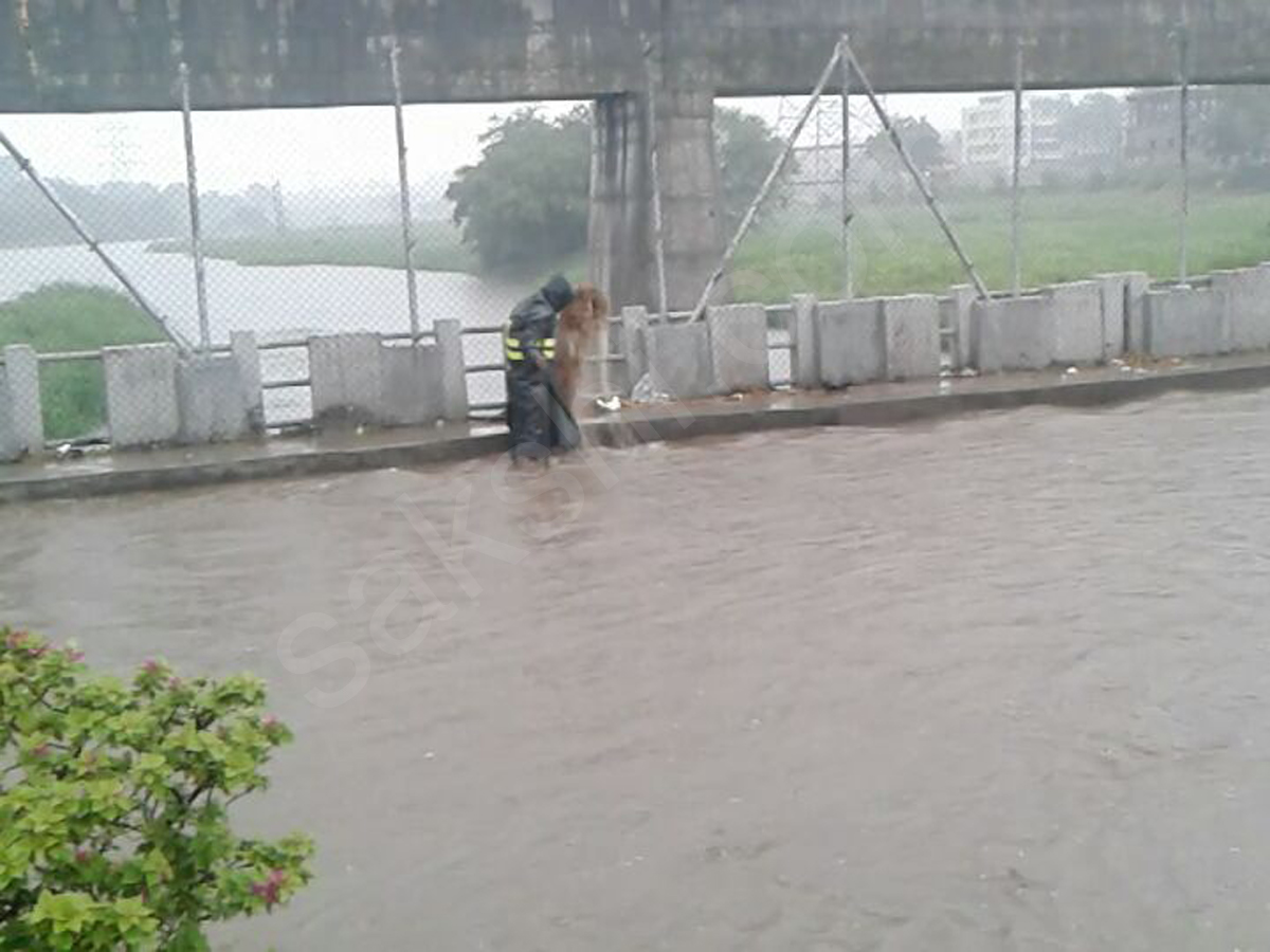 heavy rain in hyderabad - Sakshi2