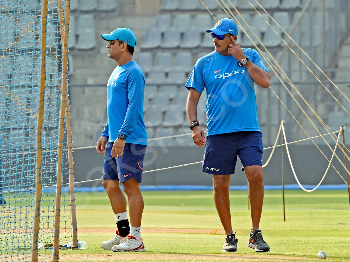 Indias cricket players practice in Mumbai - Sakshi5