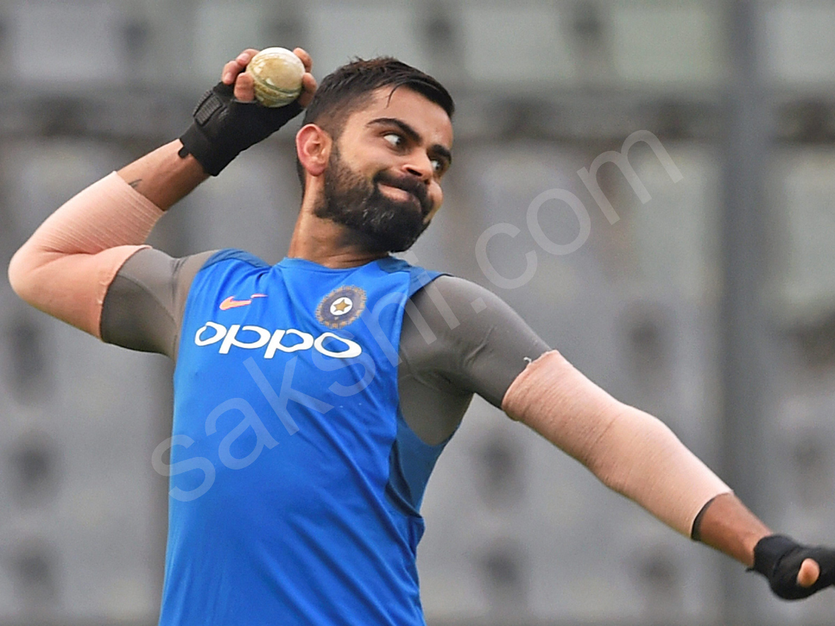 Indias cricket players practice in Mumbai - Sakshi22