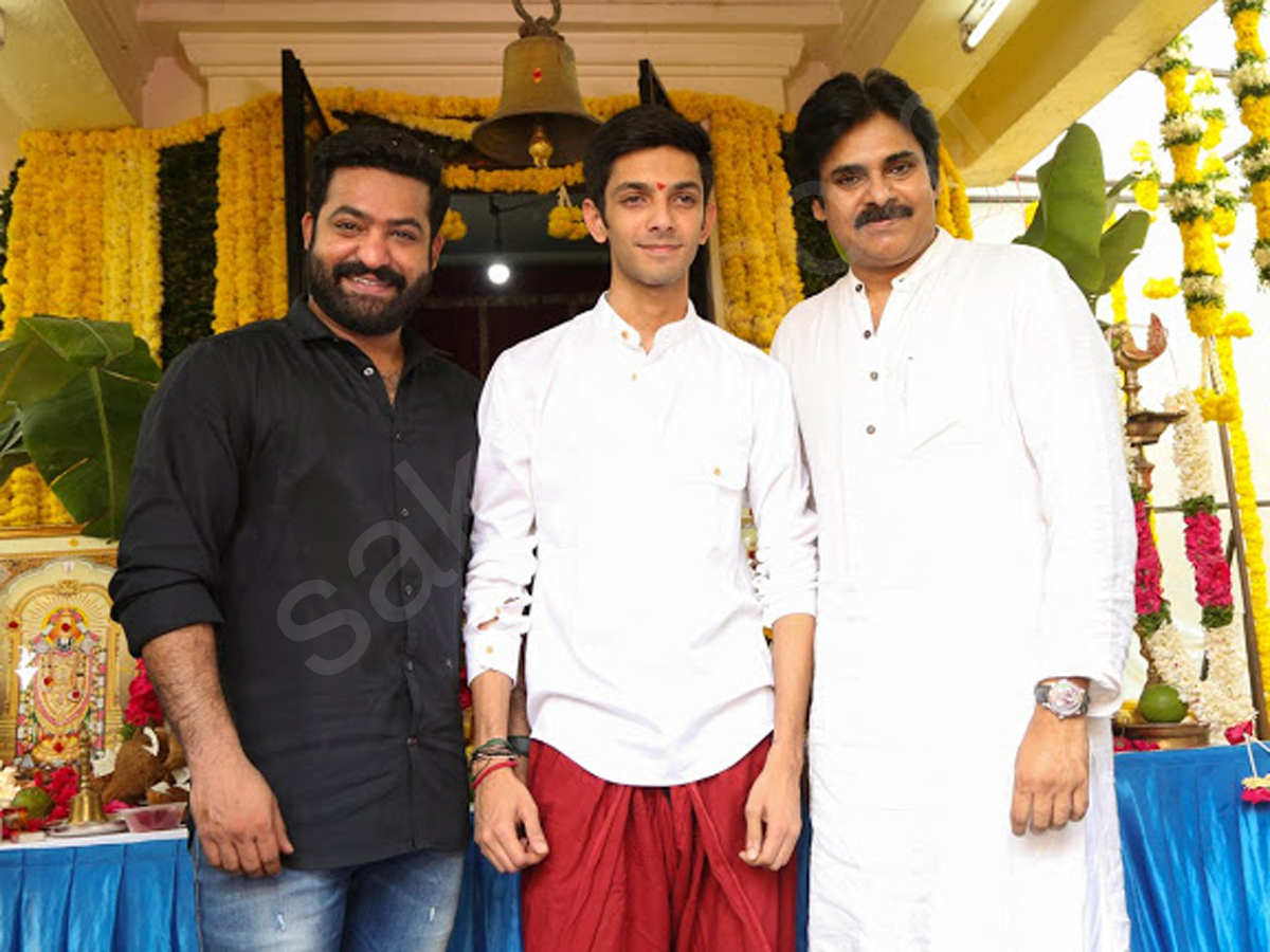 Pawan Kalyan attends the launch of Jr NTR and Trivikram - Sakshi7