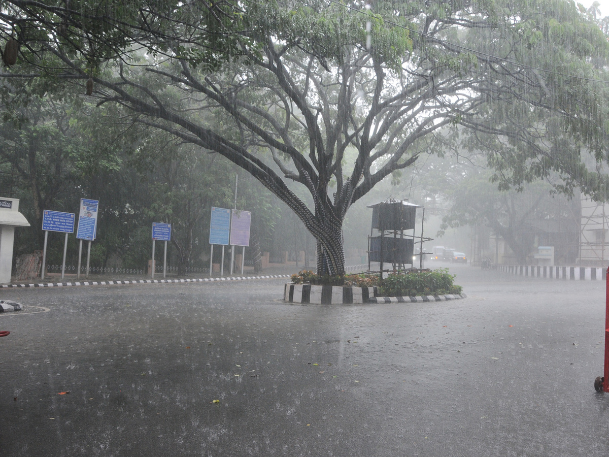 Heavy Rain In Tirumala25