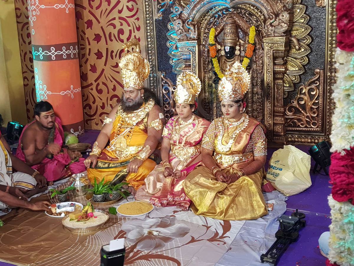 Mythological marriage in west godavari6