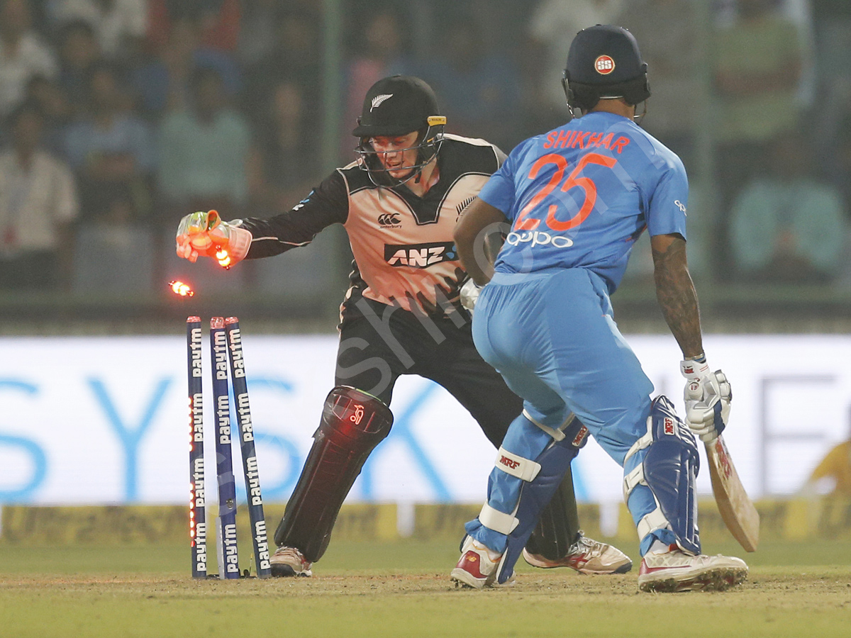 India post first ever win vs New Zealand in T20 - Sakshi16