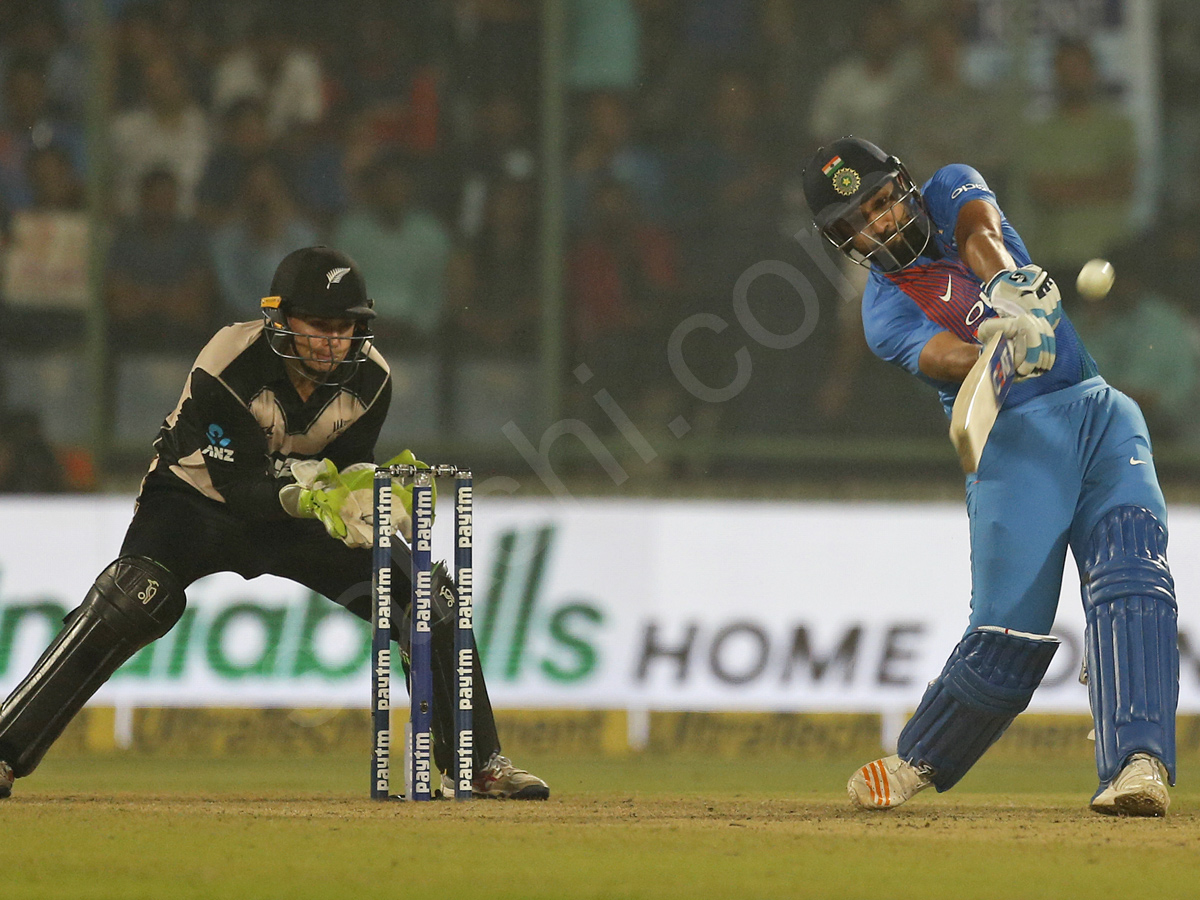 India post first ever win vs New Zealand in T20 - Sakshi17