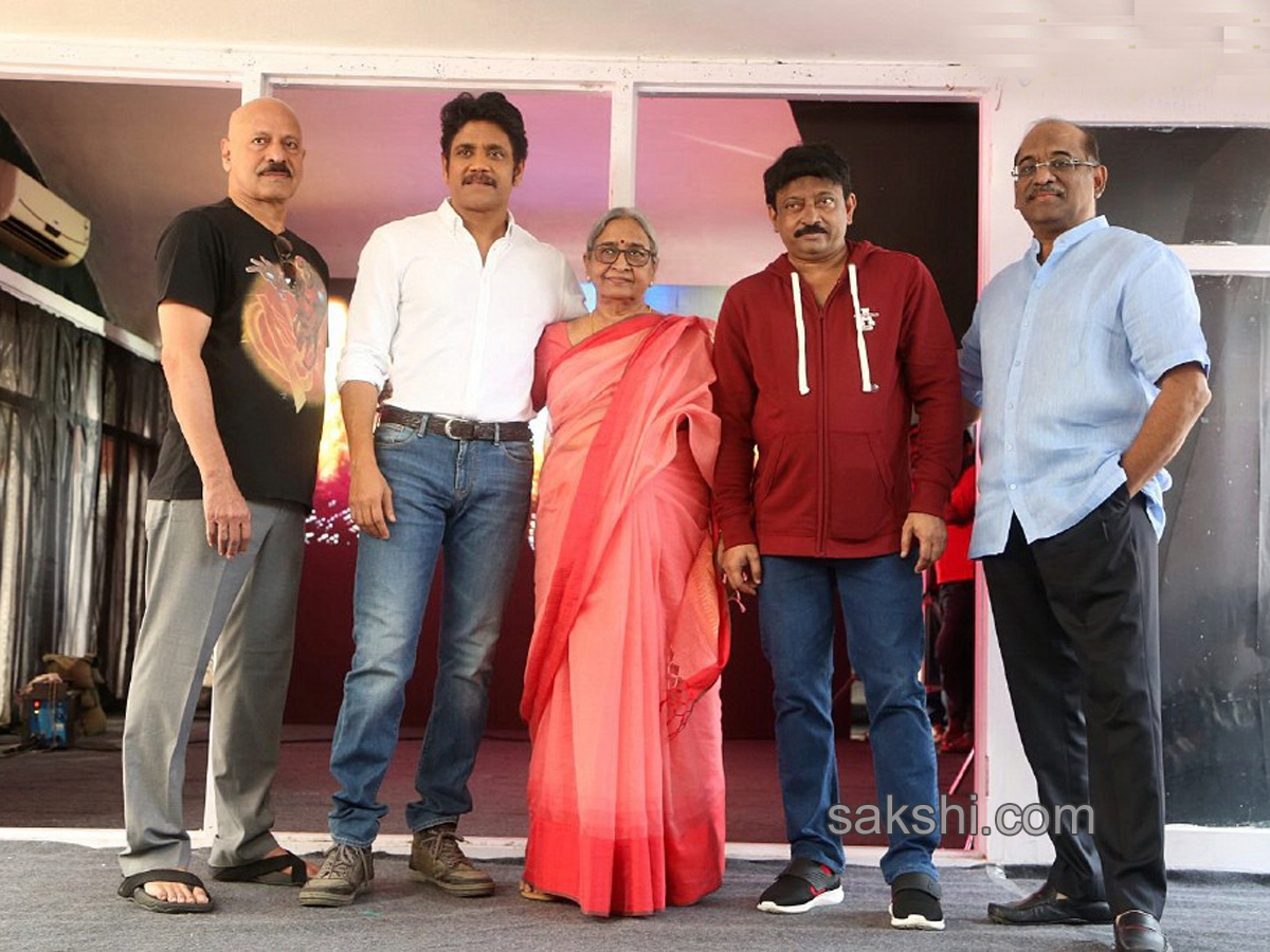 Nagarjuna and Ram Gopal Varma Movie Opening - Sakshi2