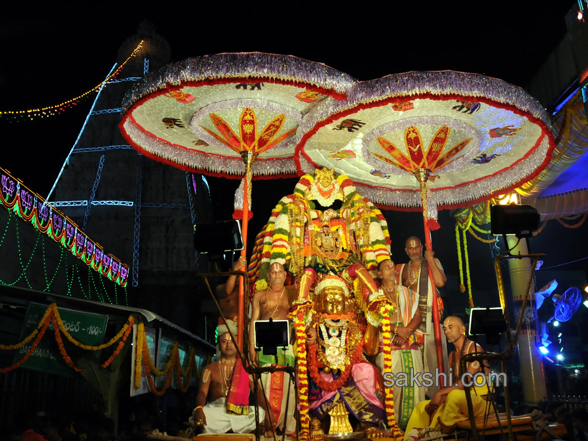 karthika brahmotsavam in tirumala - Sakshi1