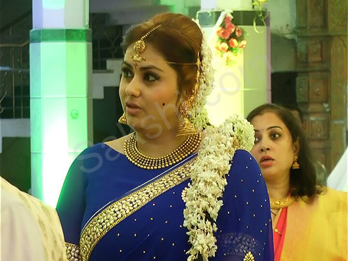 Namitha and Veer Wedding Celebrations Started in Tirupathi - Sakshi - Sakshi - Sakshi - Sakshi6