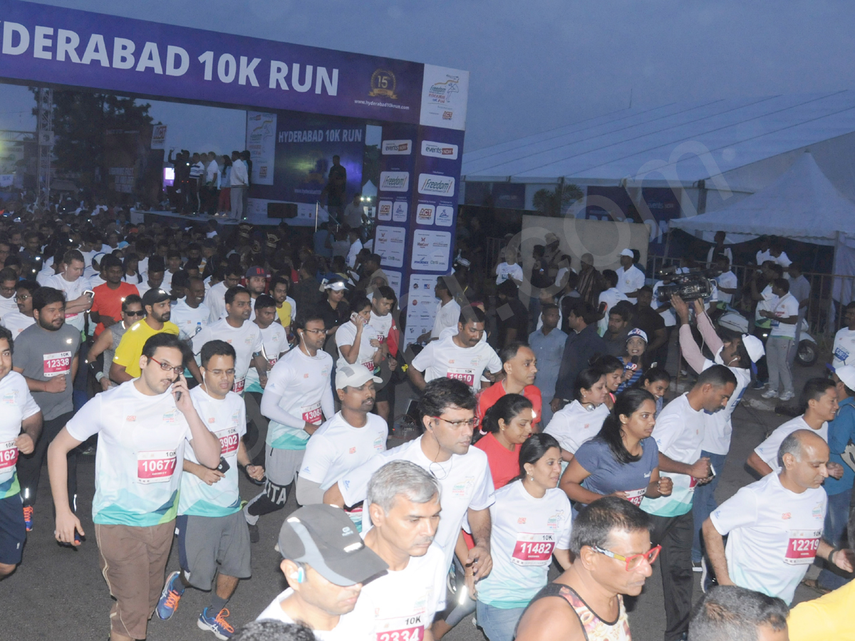 Hyderabad 10K and 5k Run - Sakshi11