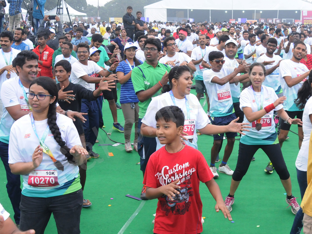 Hyderabad 10K and 5k Run - Sakshi3