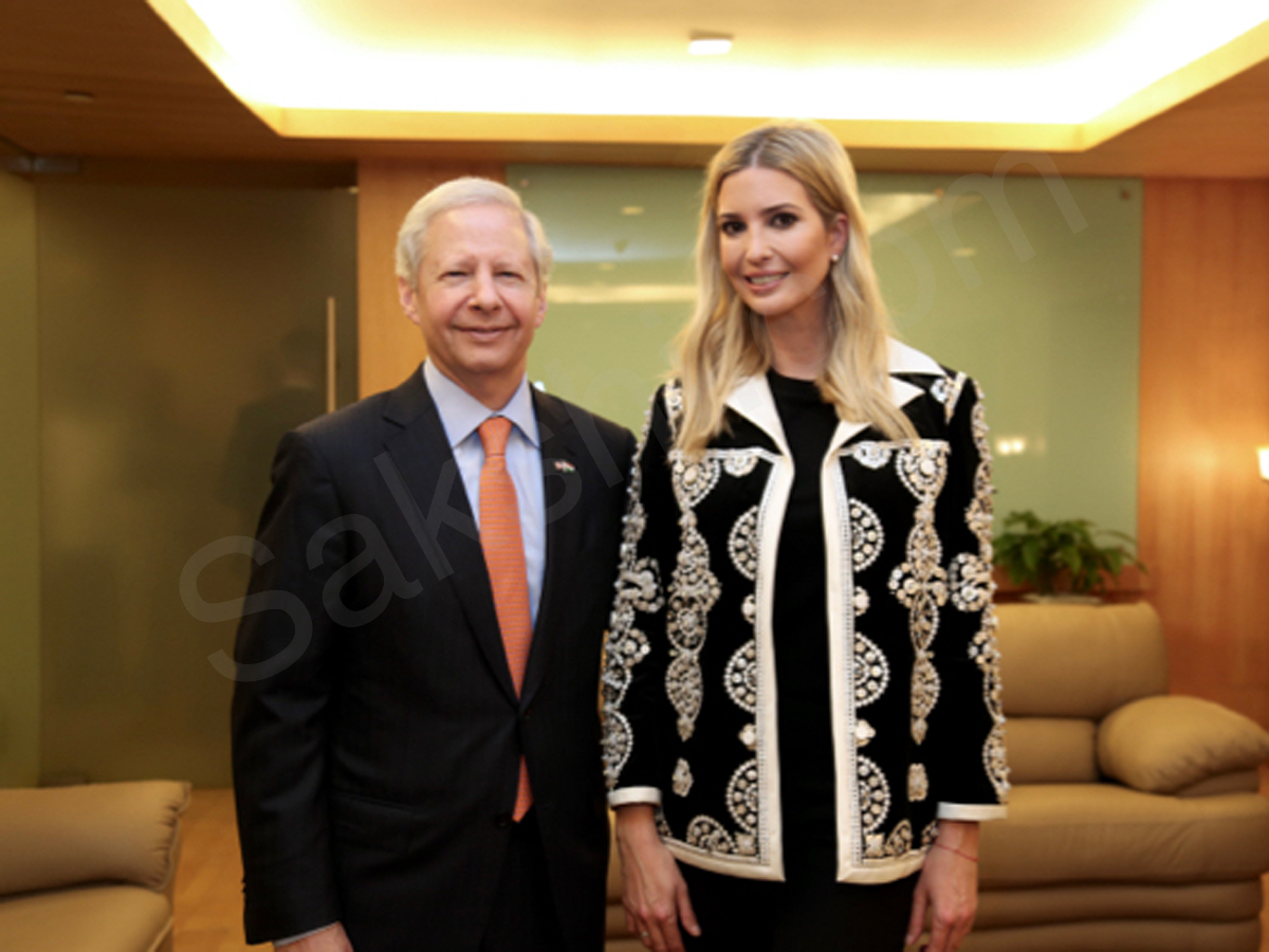 ivanka arrives in hyderabad - Sakshi4