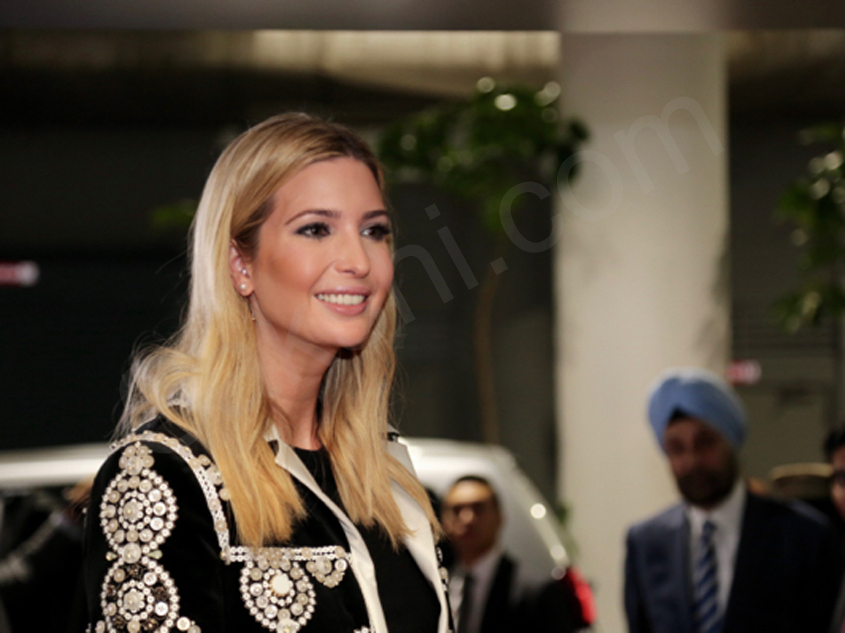 ivanka arrives in hyderabad - Sakshi5