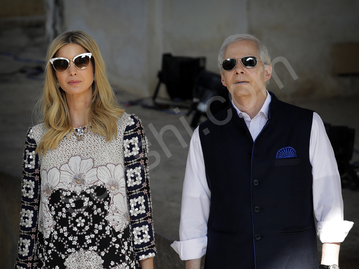 Ivanka Trump visits the Golconda fort in Hyderabad - Sakshi13