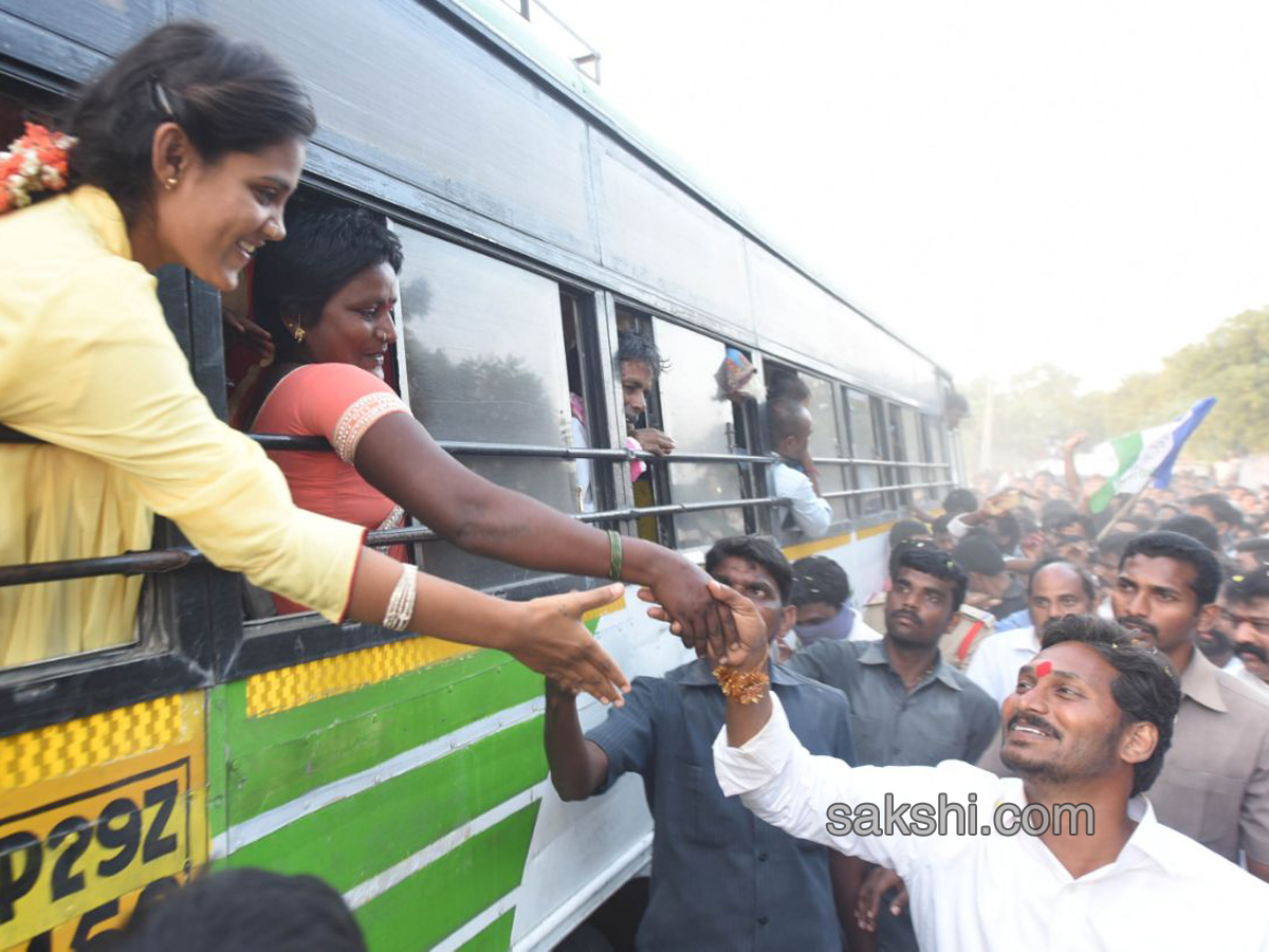 PrajaSankalpaYatra completes 300 km - Sakshi18