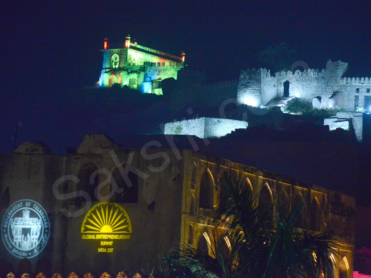 TS Govt Grand Dinner at Golconda Fort for GES Delegates - Sakshi14