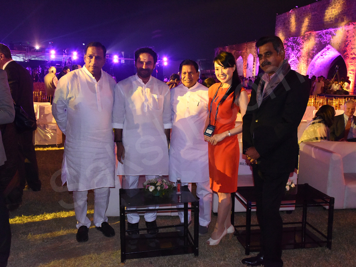 TS Govt Grand Dinner at Golconda Fort for GES Delegates - Sakshi17