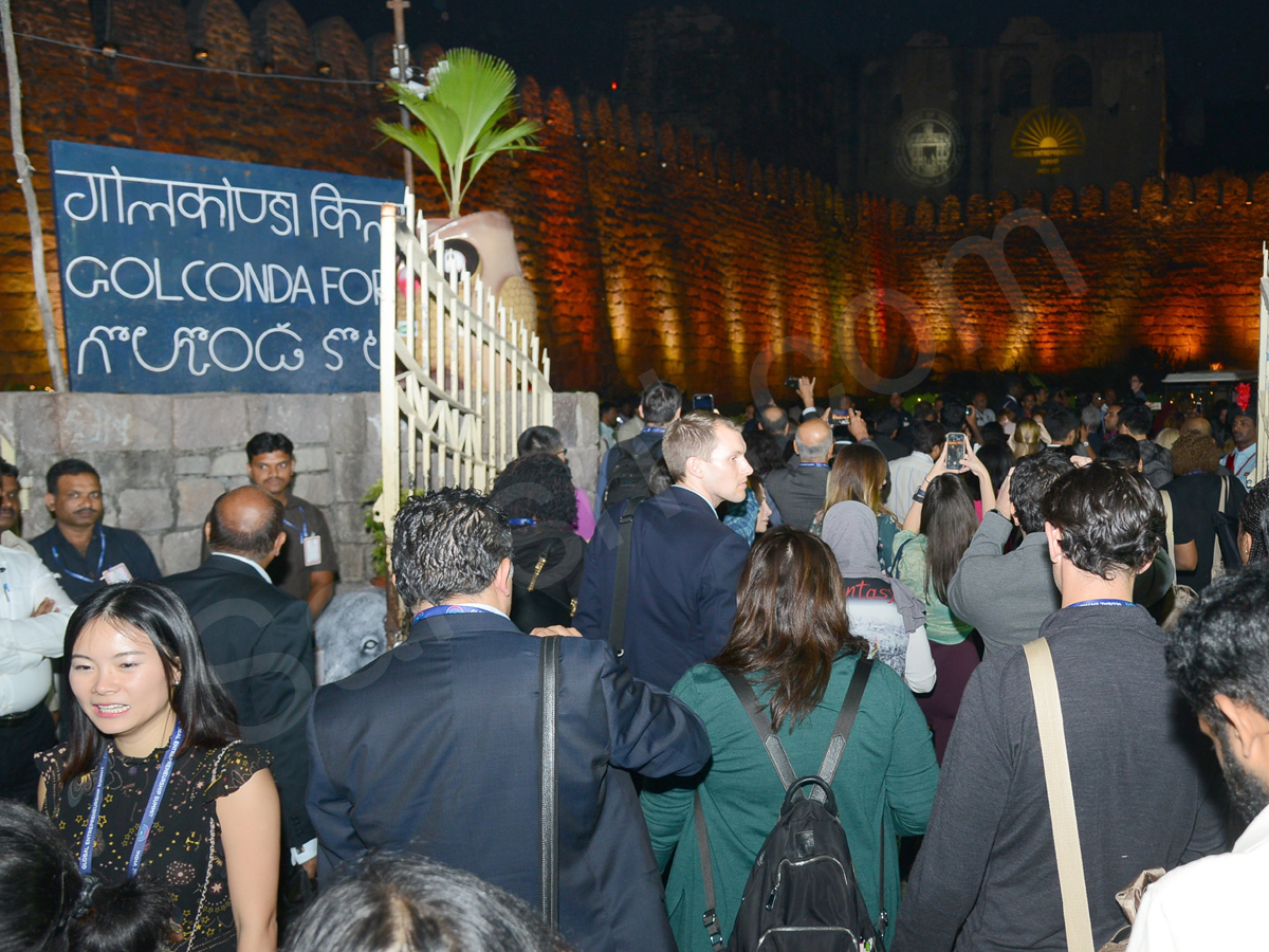 TS Govt Grand Dinner at Golconda Fort for GES Delegates - Sakshi24