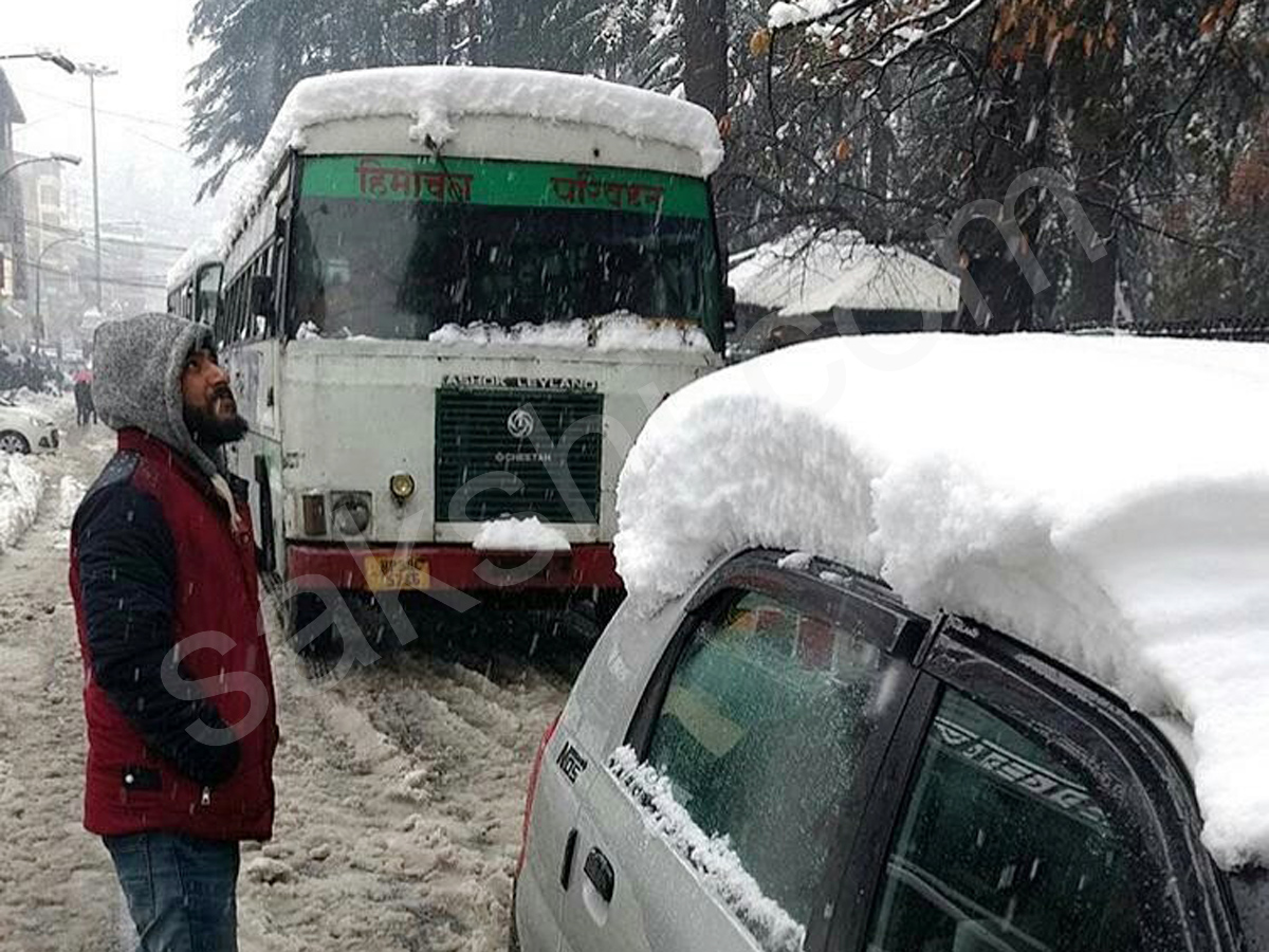 snowfall in himachal pradesh - Sakshi12