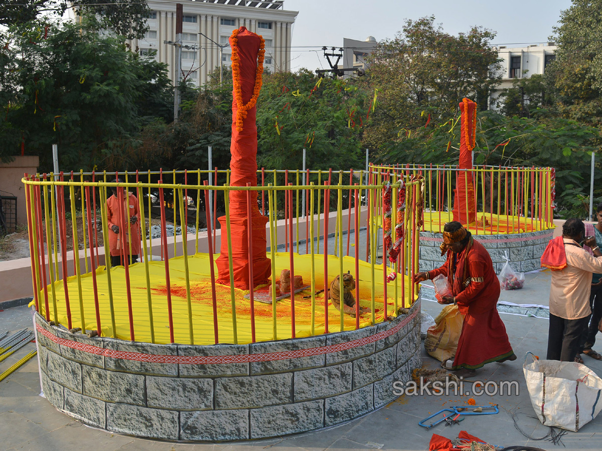 prapancha telugu mahasabhalu decorations - Sakshi7