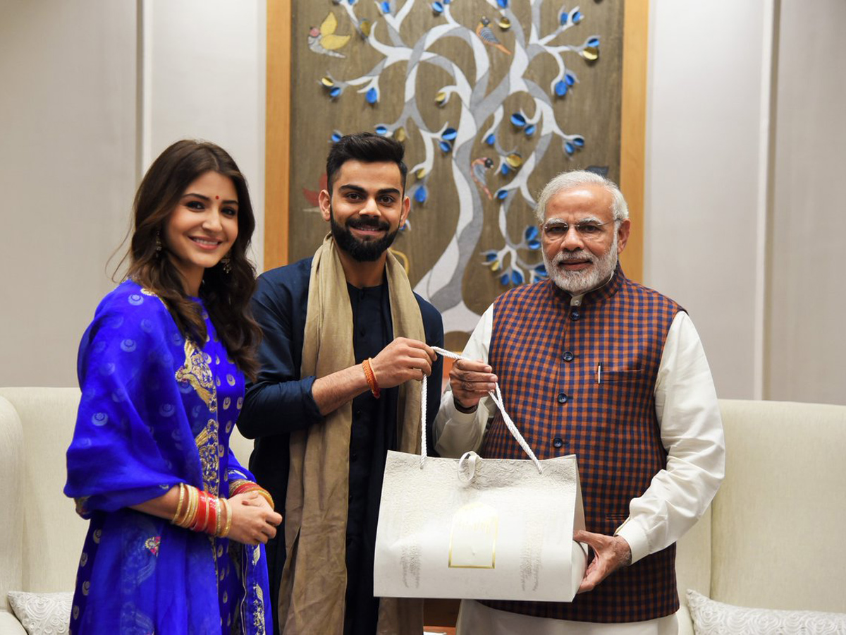 virat kohli and AnushkaSharma met PM narendramodi  - Sakshi5