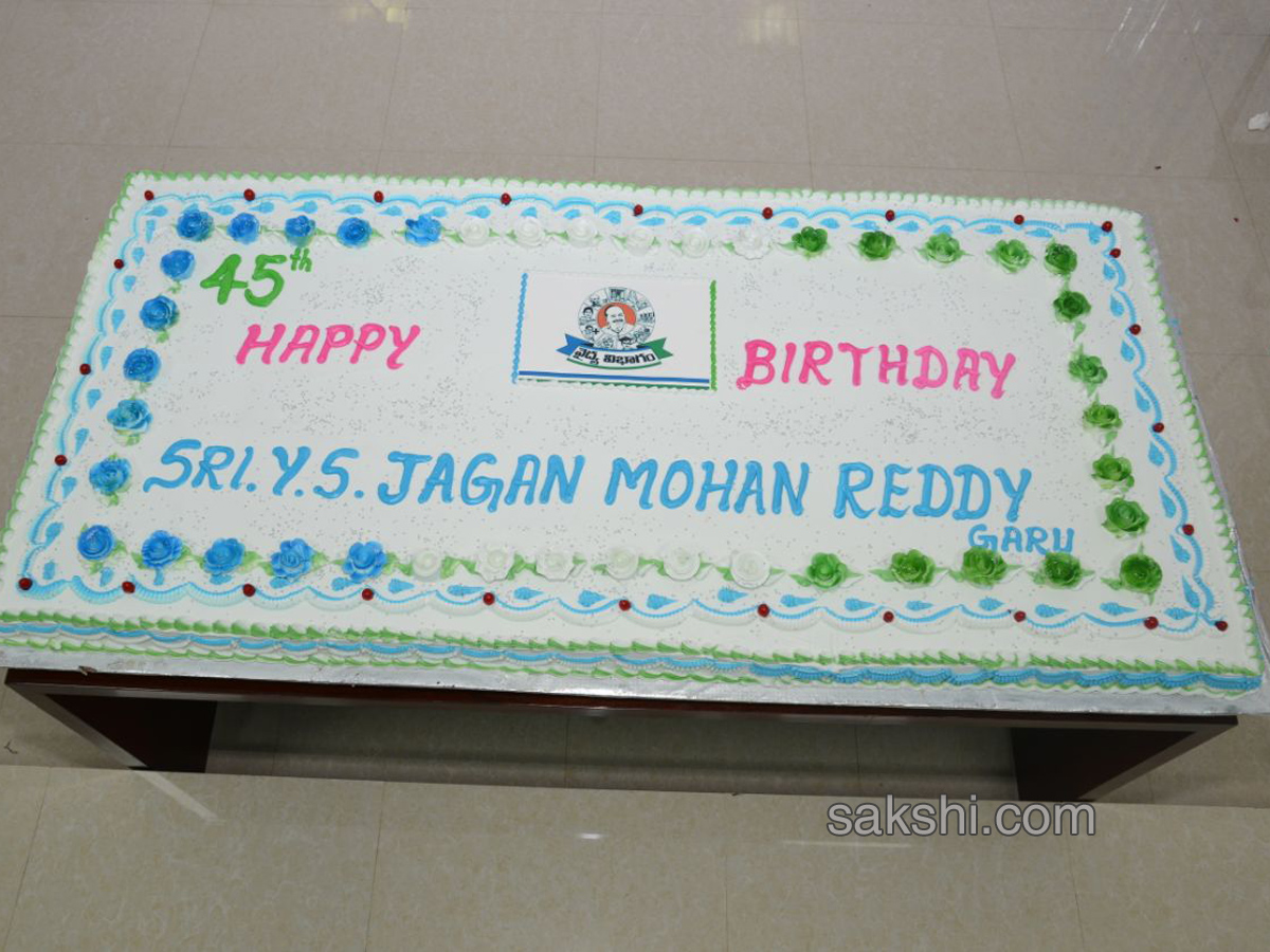 YS Jagan Birthday Celebrations at Party office - Sakshi18