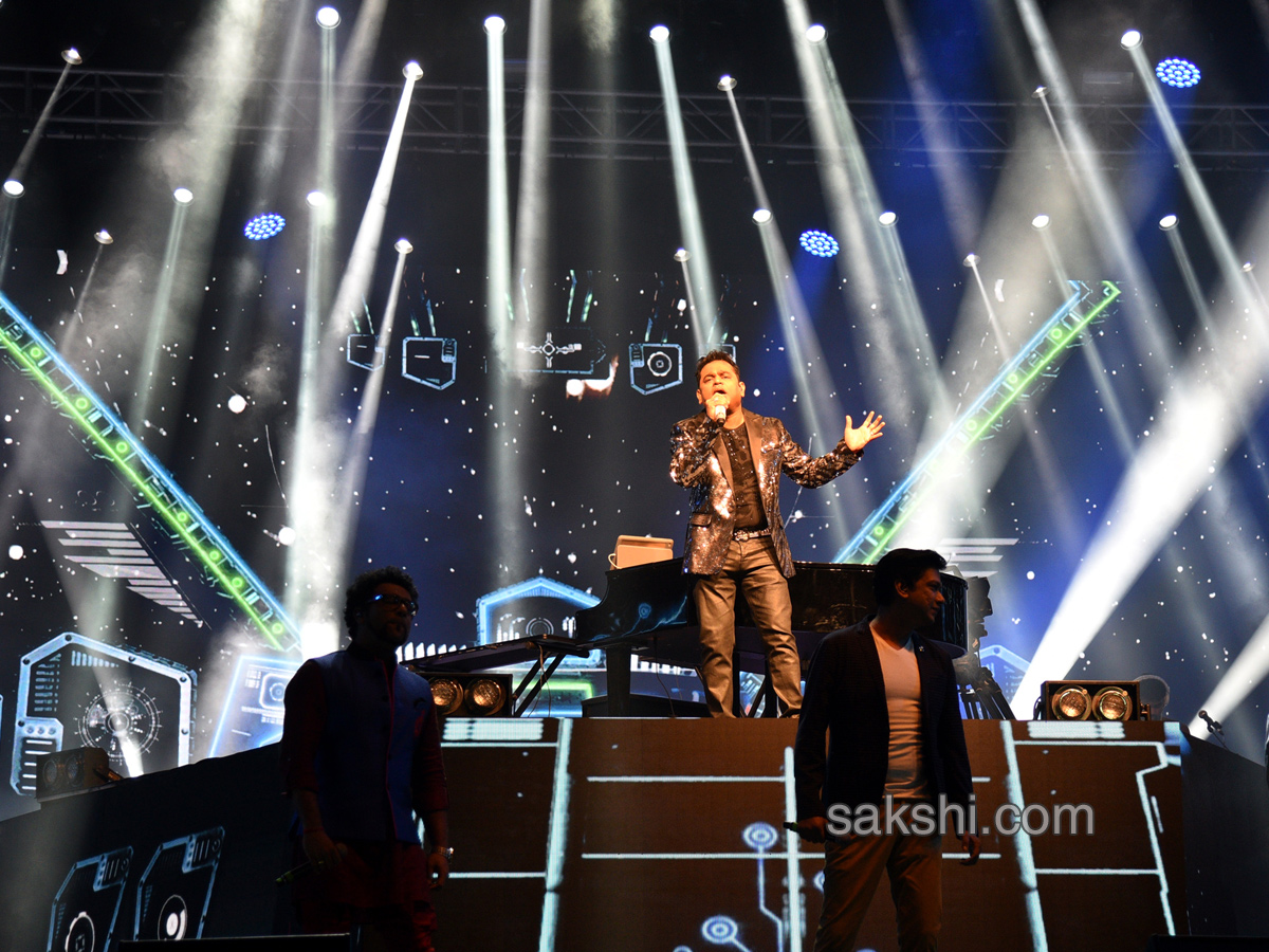 A R Rahman show creates waves - Sakshi12