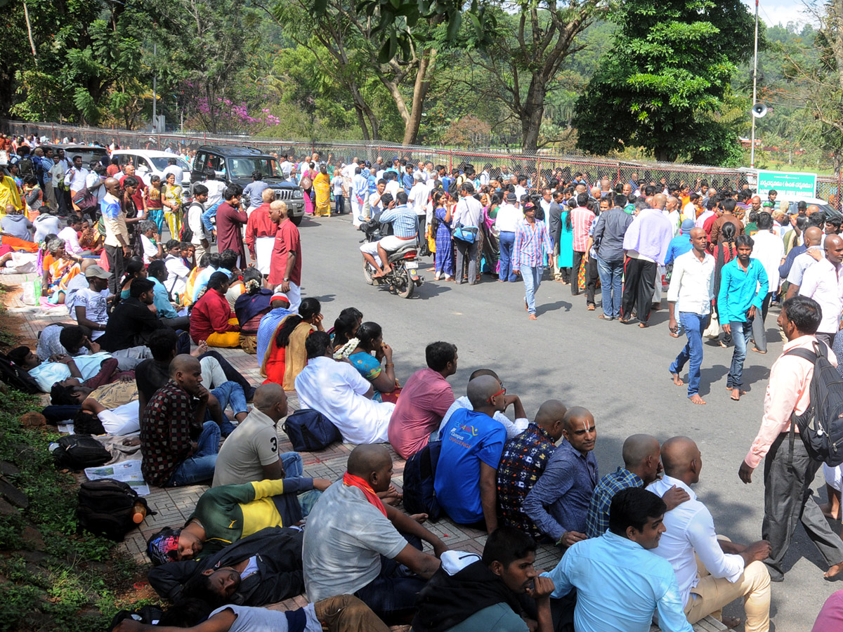 Heavy rush at Tirumala - Sakshi15