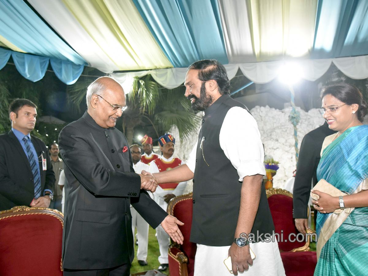 President Ramnath Kovind Dinner with Telangana Governor  - Sakshi2