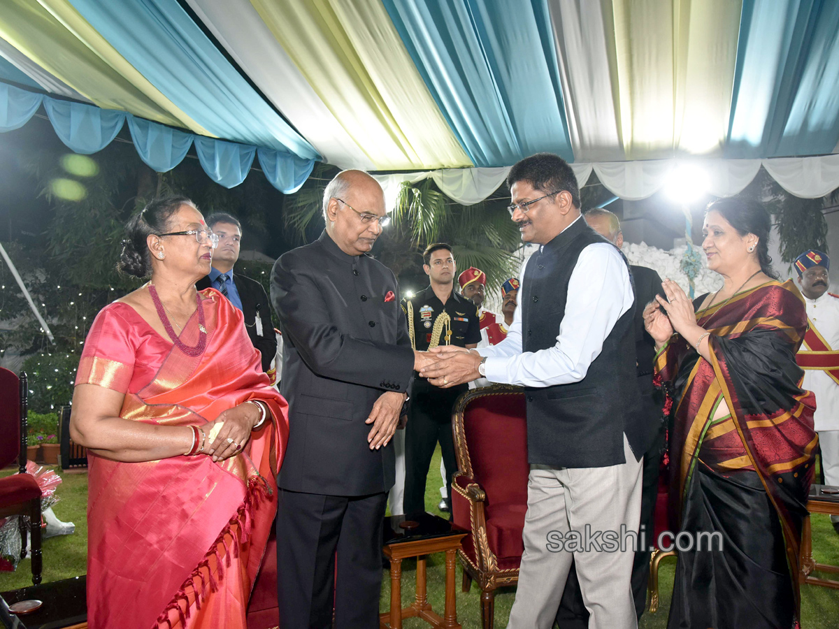 President Ramnath Kovind Dinner with Telangana Governor  - Sakshi5