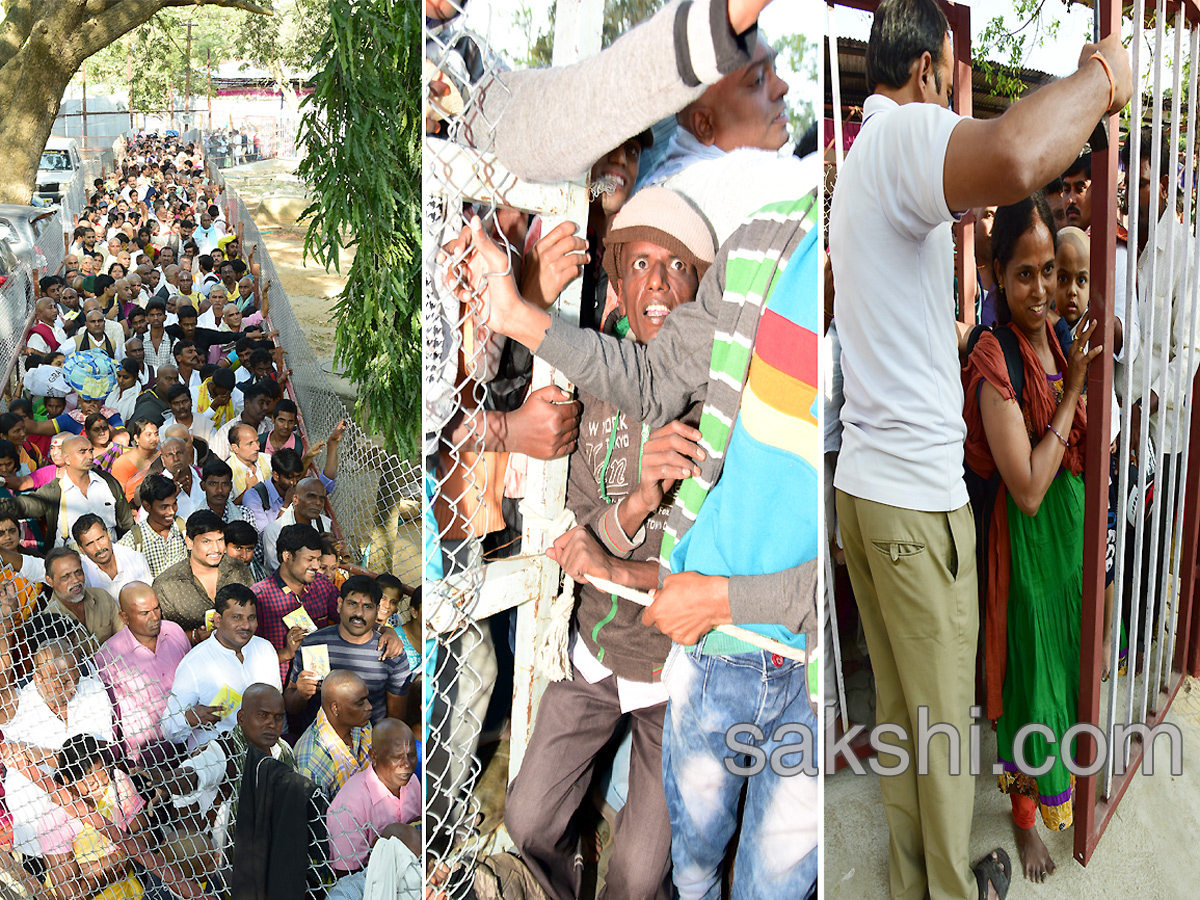 heavy rush pilgrims tirumala - Sakshi1