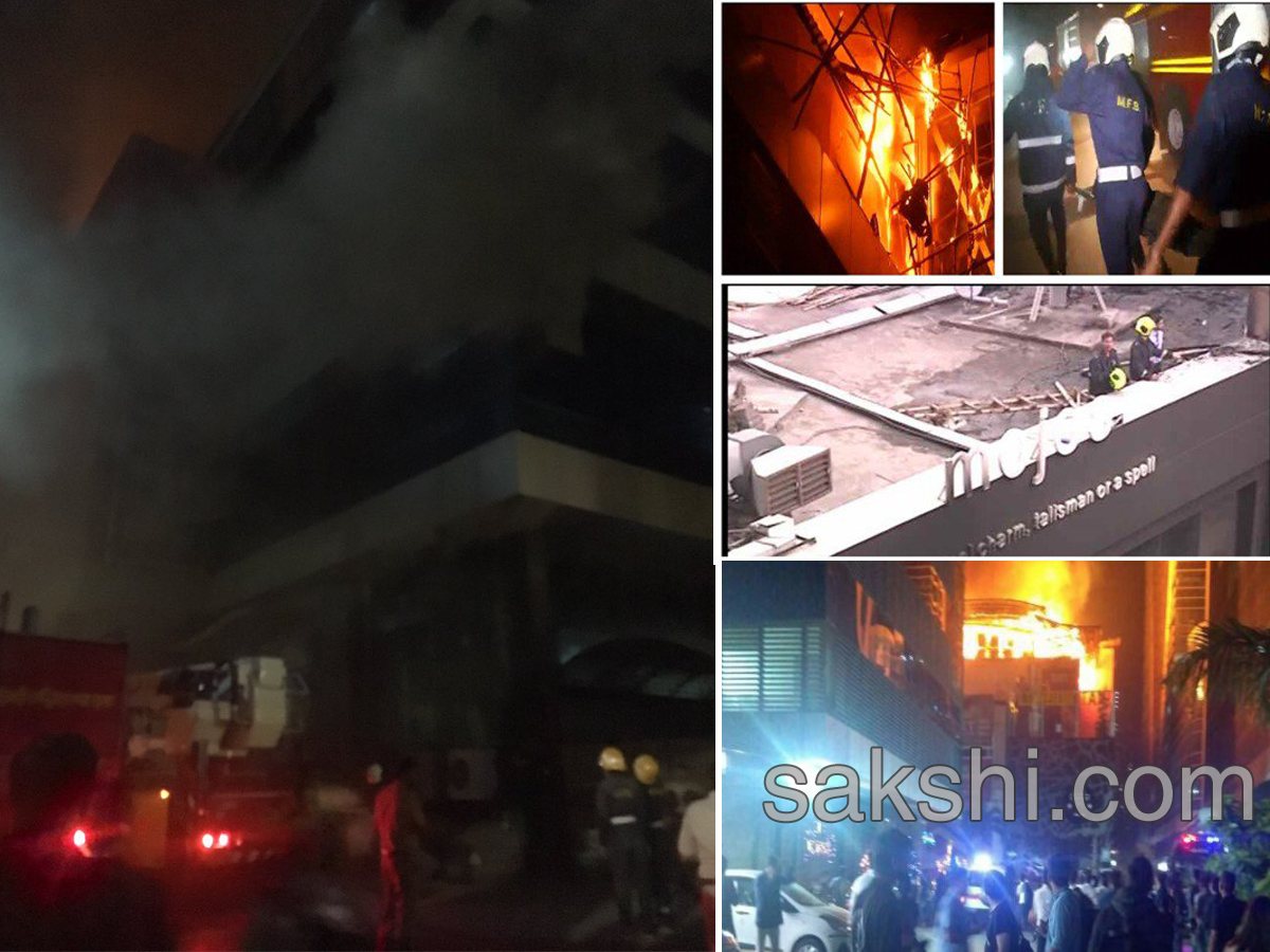  massive fire mumbai kamala mills building - Sakshi1