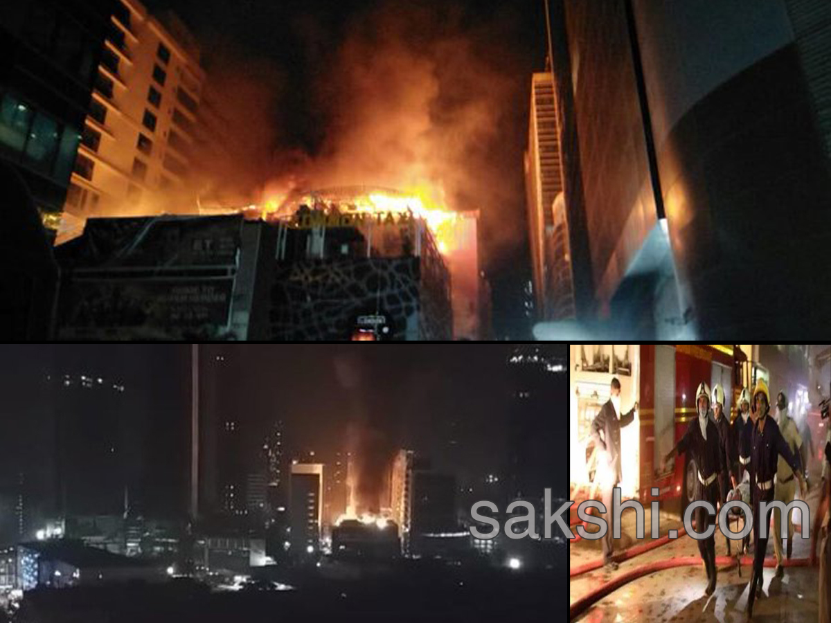  massive fire mumbai kamala mills building - Sakshi9