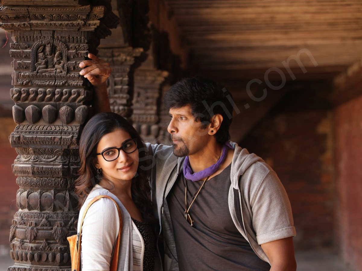 vikram, Samantha Telugu Movie 10 Latest stills - Sakshi10