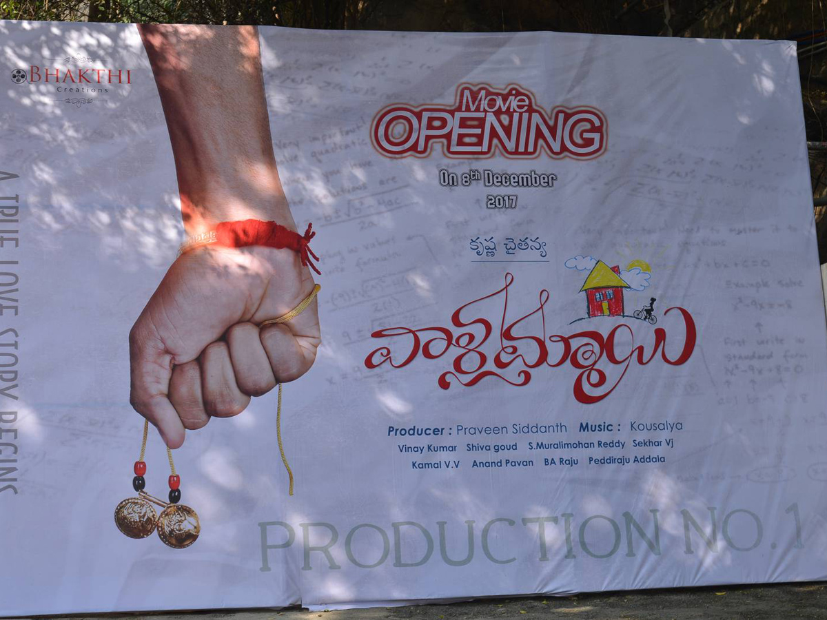 VALLAMMAYI OPENING  - Sakshi1